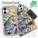 【Compos-Case】ブラックバス　ハンドランディング　カラフル