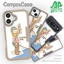 【Compos-Case】釣りガール　イラスト