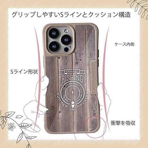 【Compos-Case】釣りエンブレム