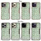 【Compos-Case】釣具のシームレスパターン　グリーン