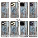 【Compos-Case】木に書かれたトラウトのイラスト