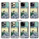 【Compos-Case】葛飾北斎　富嶽三十六景 甲州石班澤のイラスト