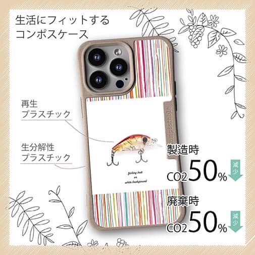 【Compos-Case】おしゃれなミニルアー　レッド