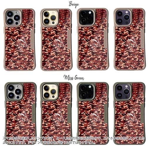 【Compos-Case】迷彩&ブラックバスのイラスト　パート4