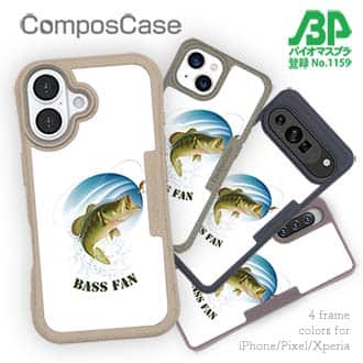 【Compos-Case】BASS FAN イラスト