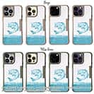 【Compos-Case】ブラックバスのイラスト　木目調