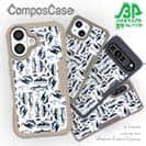 【Compos-Case】トラウトのシームレスパターン