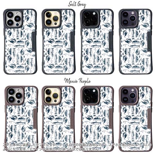 【Compos-Case】トラウトのシームレスパターン