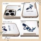 【Compos-Case】錦鯉(アジアン　カープ)　ホワイト