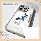 【Compos-Case】錦鯉(アジアン　カープ)　ホワイト