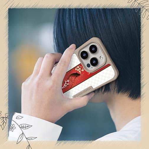 【Compos-Case】松竹梅と昇り鯉
