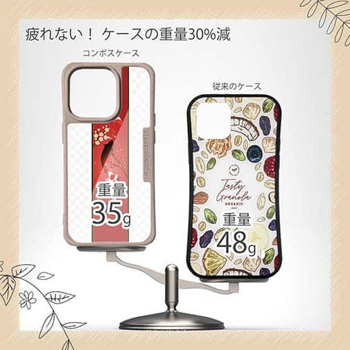 【Compos-Case】松竹梅と昇り鯉