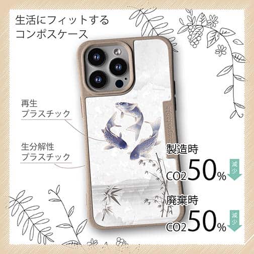 【Compos-Case】鯉の三つ巴