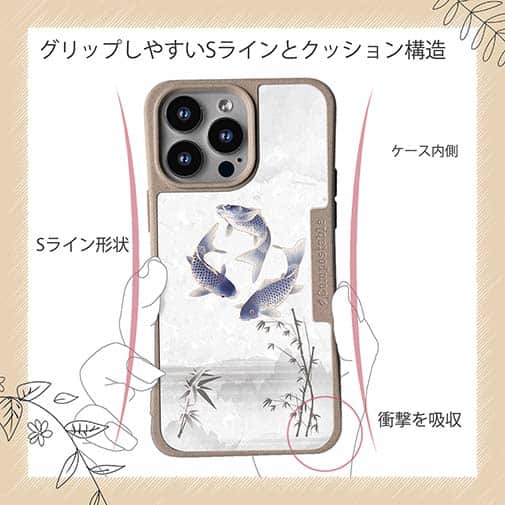 【Compos-Case】鯉の三つ巴