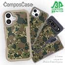 【Compos-Case】墨跡　迷彩大柄　アーミーカラー