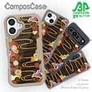 【Compos-Case】着物柄　金屏風