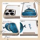【Compos-Case】コミカルなクジラのイラスト