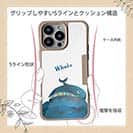 【Compos-Case】コミカルなクジラのイラスト