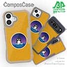 【Compos-Case】ペンギンのバッジ