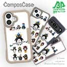 【Compos-Case】コミカルなペンギンたち