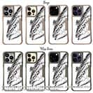 【Compos-Case】鰤(ブリ)　墨絵風　白