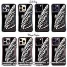 【Compos-Case】鰤(ブリ)　墨絵風　黒