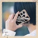 【Compos-Case】鰤(ブリ)　墨絵風　黒