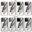 【Compos-Case】平政(ヒラマサ)墨絵風　白