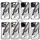 【Compos-Case】平政(ヒラマサ)墨絵風　白