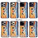 【Compos-Case】赤ワイン　大漁旗スマホケース　キハダマグロ