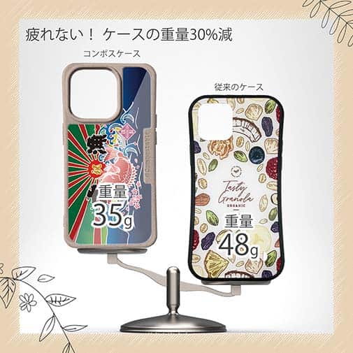 【Compos-Case】赤ワイン　大漁旗スマホケース　マダイ