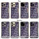 【Compos-Case】サメ(SHARK)　迷彩柄　パープルカラー