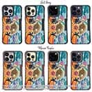 【Compos-Case】赤ワイン　大漁旗スマホケース　カワハギ