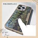 【Compos-Case】ブラックバスの鱗デザイン