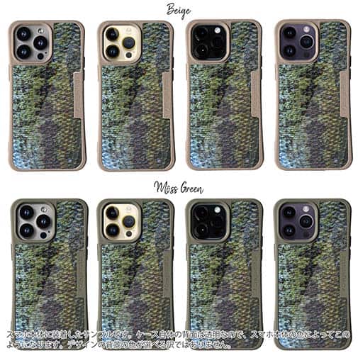 【Compos-Case】ブラックバスの鱗デザイン