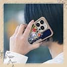 【Compos-Case】赤ワイン　大漁旗スマホケース　タチウオ