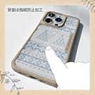 【Compos-Case】ノルディック柄 ライトグレー2