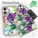 【Compos-Case】ブラックバス ペンキペイント