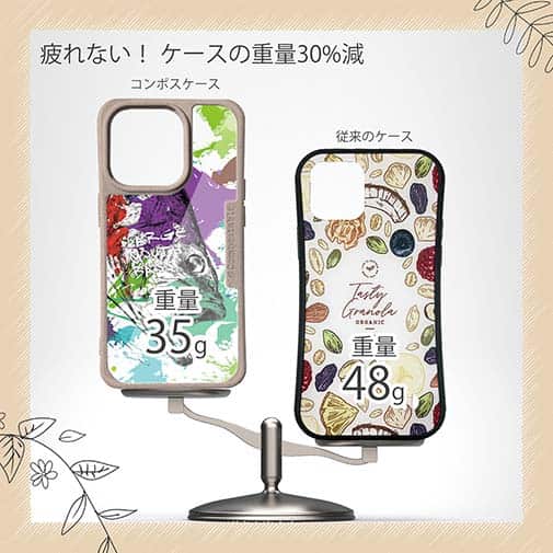 【Compos-Case】ブラックバス ペンキペイント