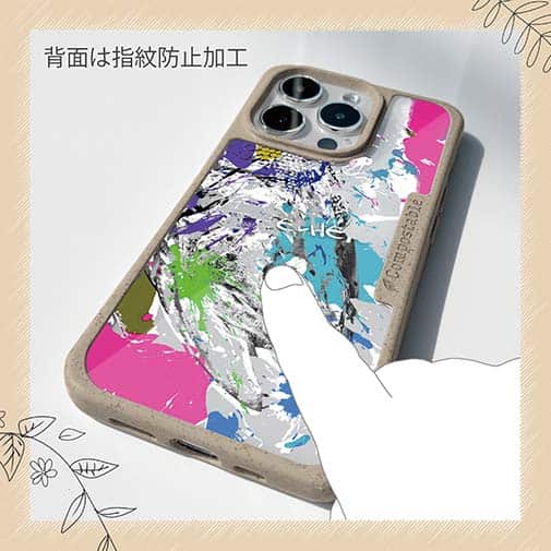 【Compos-Case】ニジマス(スチールヘッド) ペンキペイント