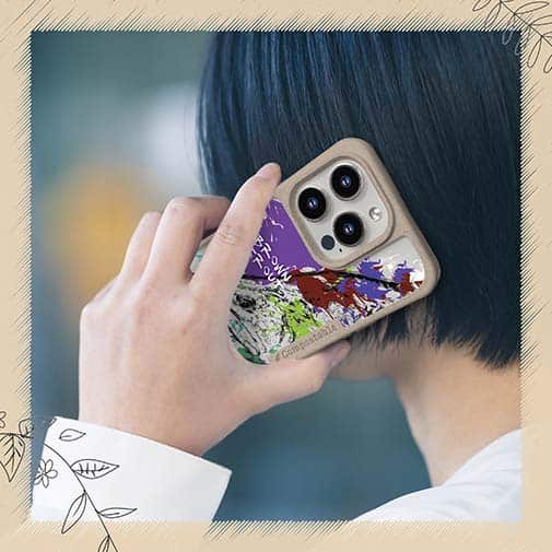 【Compos-Case】ブラウントラウト ペンキペイント