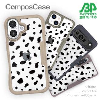 【Compos-Case】ダルメシアン柄