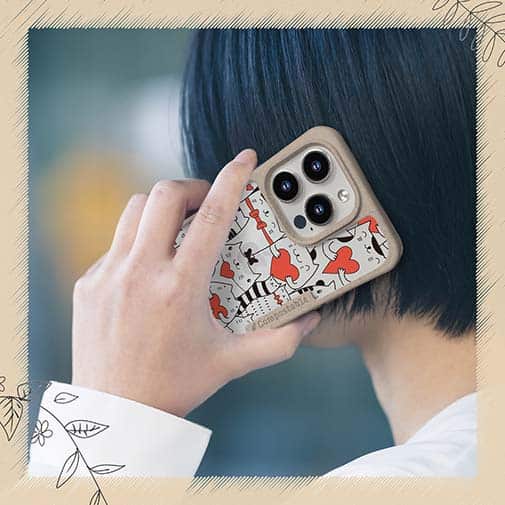 【Compos-Case】ハート猫