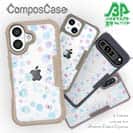 【Compos-Case】水玉 ブルー