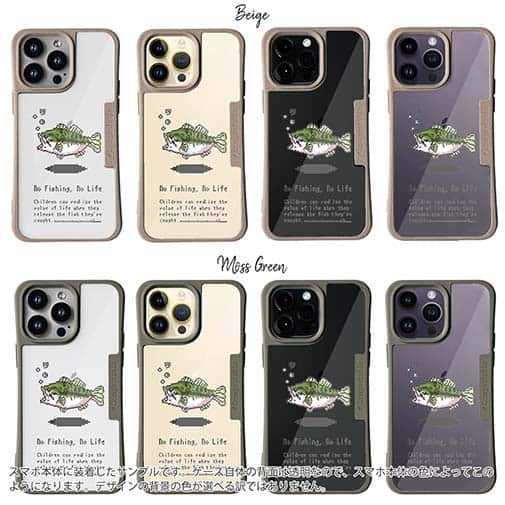 【Compos-Case】【釣りざんまい】ドット絵のブラックバス