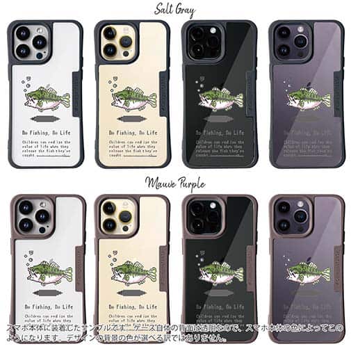 【Compos-Case】【釣りざんまい】ドット絵のブラックバス