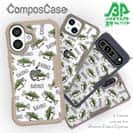 【Compos-Case】【釣りざんまい】ドット絵のブラックバスがいっぱい