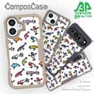 【Compos-Case】【釣りざんまい】ルアーコレクション_カラフルホワイト