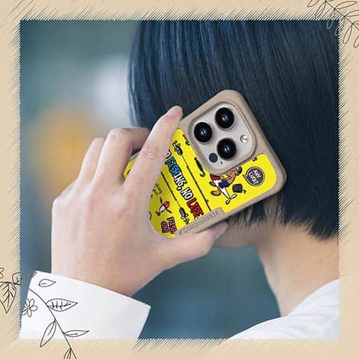 【Compos-Case】【釣りざんまい】釣りに行きませんか?_カラフルイエロー