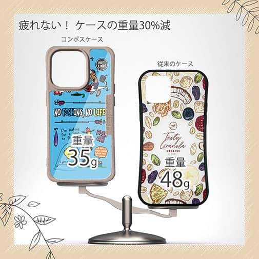 【Compos-Case】【釣りざんまい】釣りに行きませんか?_カラフルスカイブルー